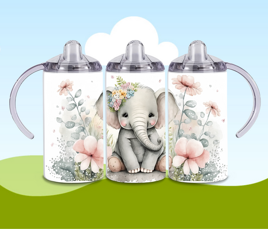 Baby Elephant 12-ounce Sippy Cup